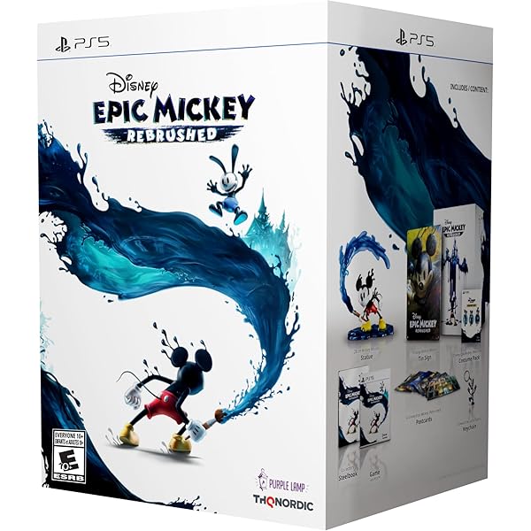 Amazon.com: Disney Epic Mickey:Rebrushed Collector's Edition for
